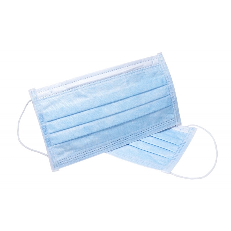 Mască medicală protecție 3 straturi Type IIR - 50 bucăți